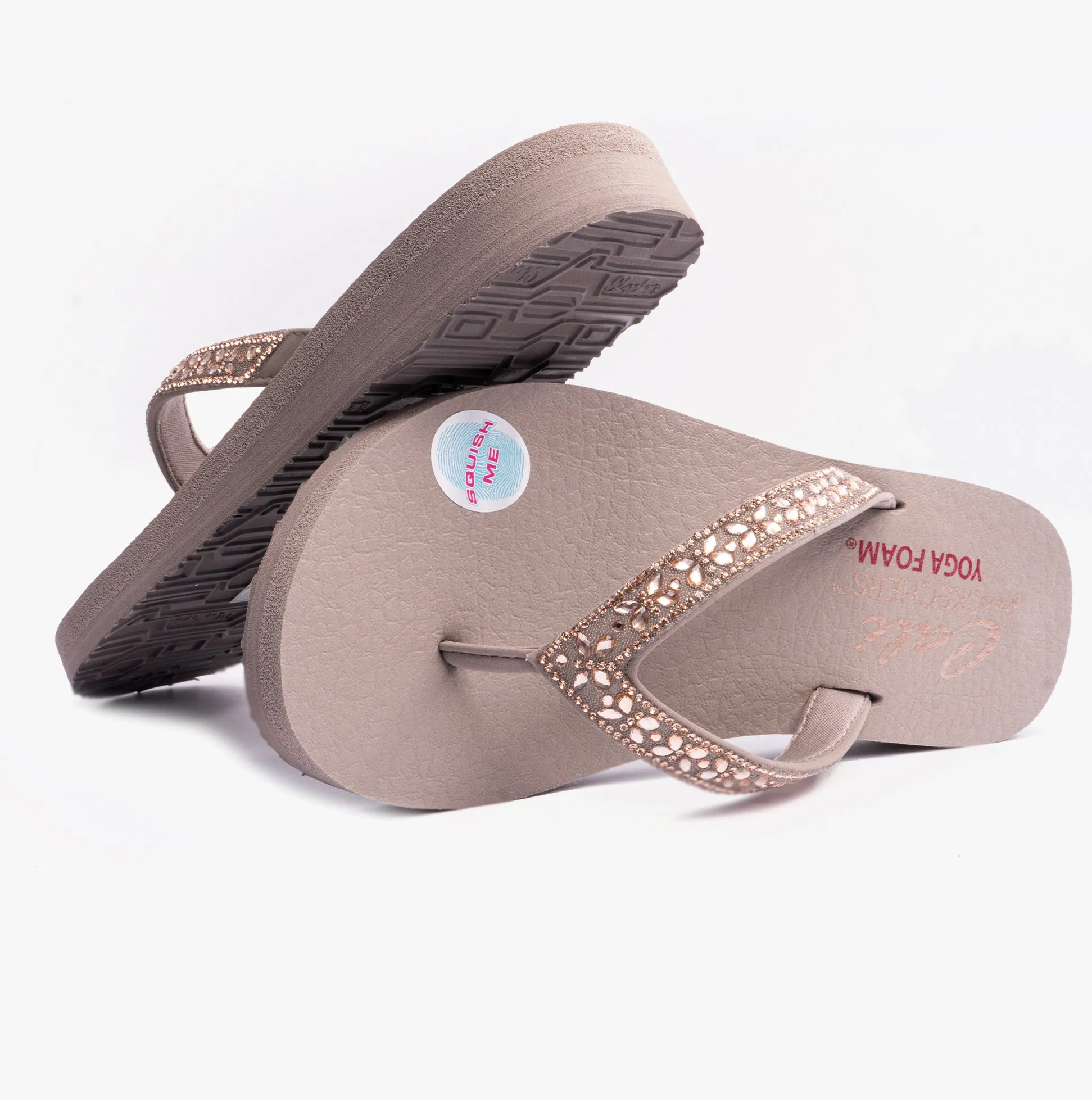 119660/TPE MEDITATION - BUTTERFLY GARDEN Womens Sandals Taupe