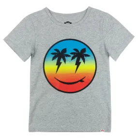 Appaman - Boys Happy Surfing Tee in Heather Mist