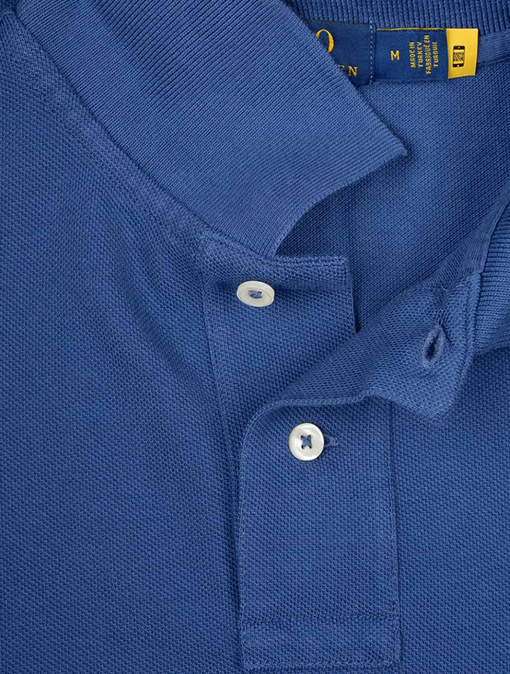 Basic Mesh Polo Shirt Royal