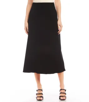 Bias Cut Midi Skirt