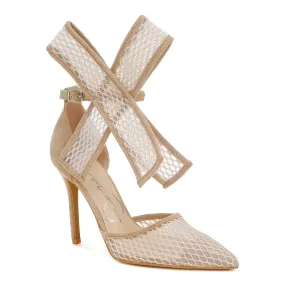 Big Bow Detail Stiletto Sandals