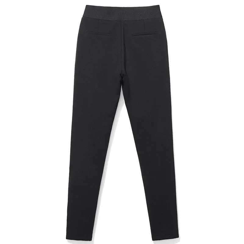 Black Fleece Stretchy Waist Jeans