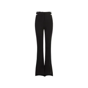 Black Stretchy Flare Jeans