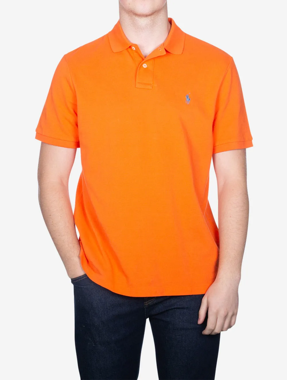 Classic Fit Polo Orange