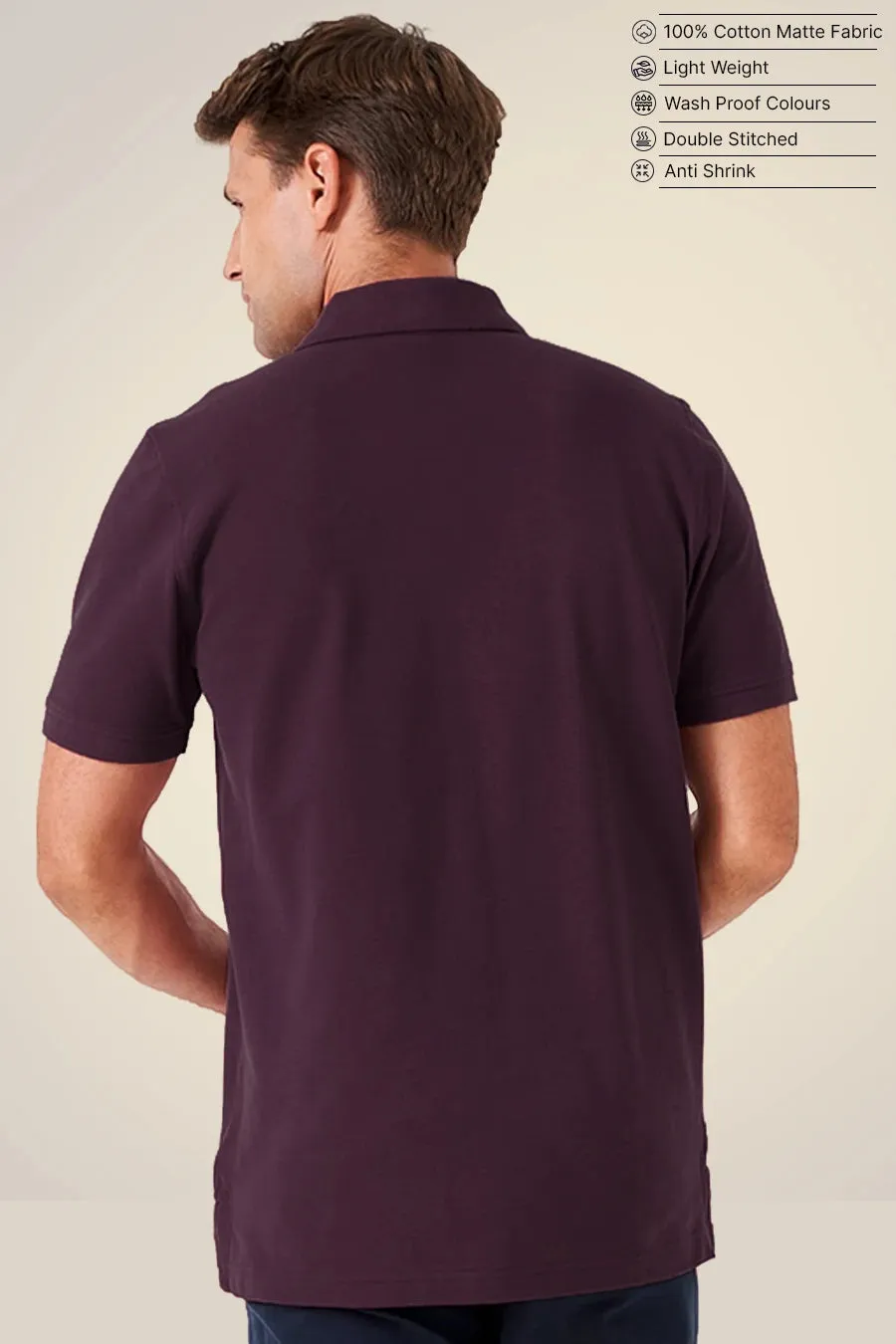 Classic Polo in Wine