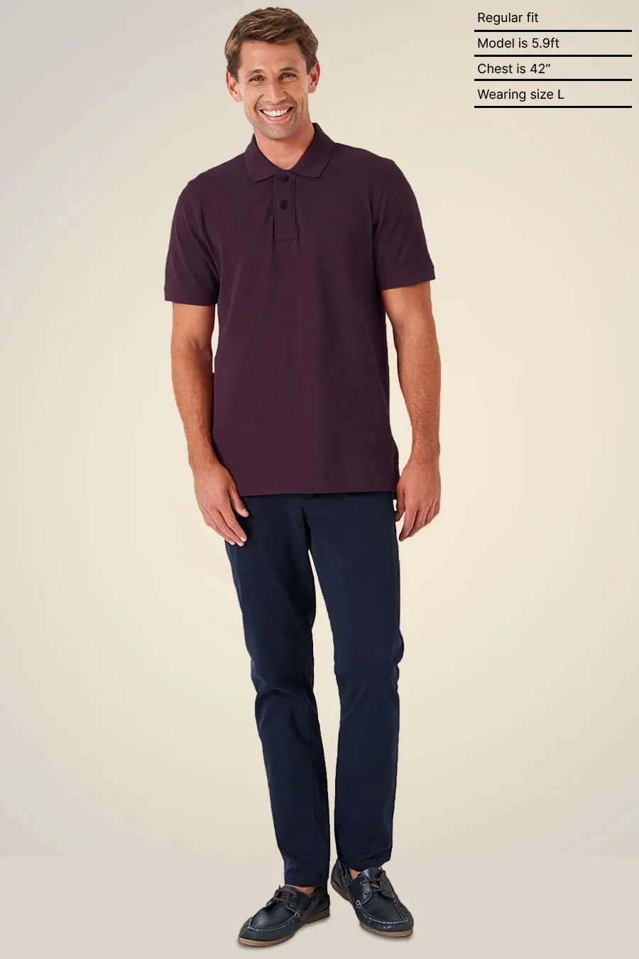 Classic Polo in Wine