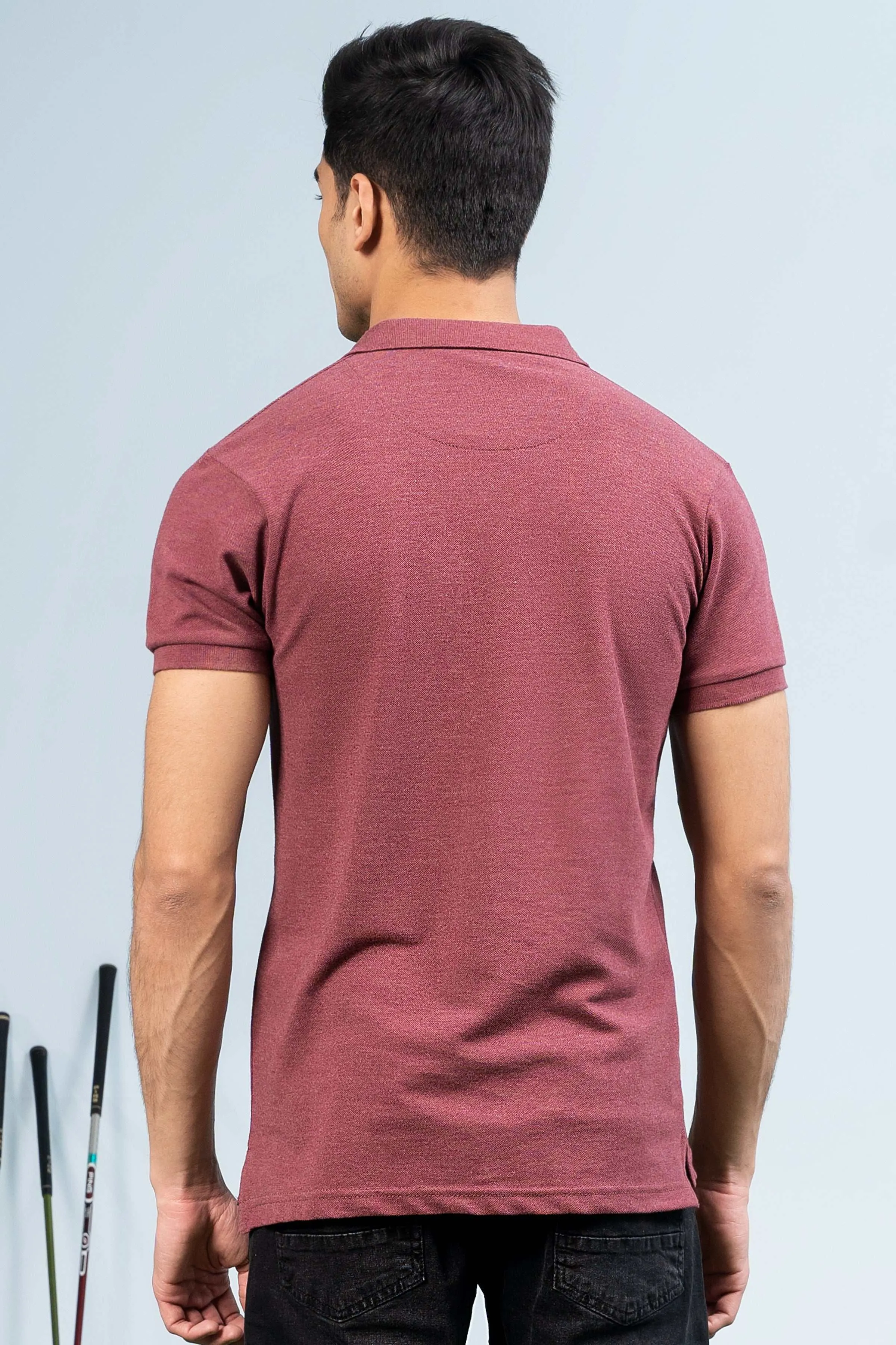 CLASSIC POLO MAROON