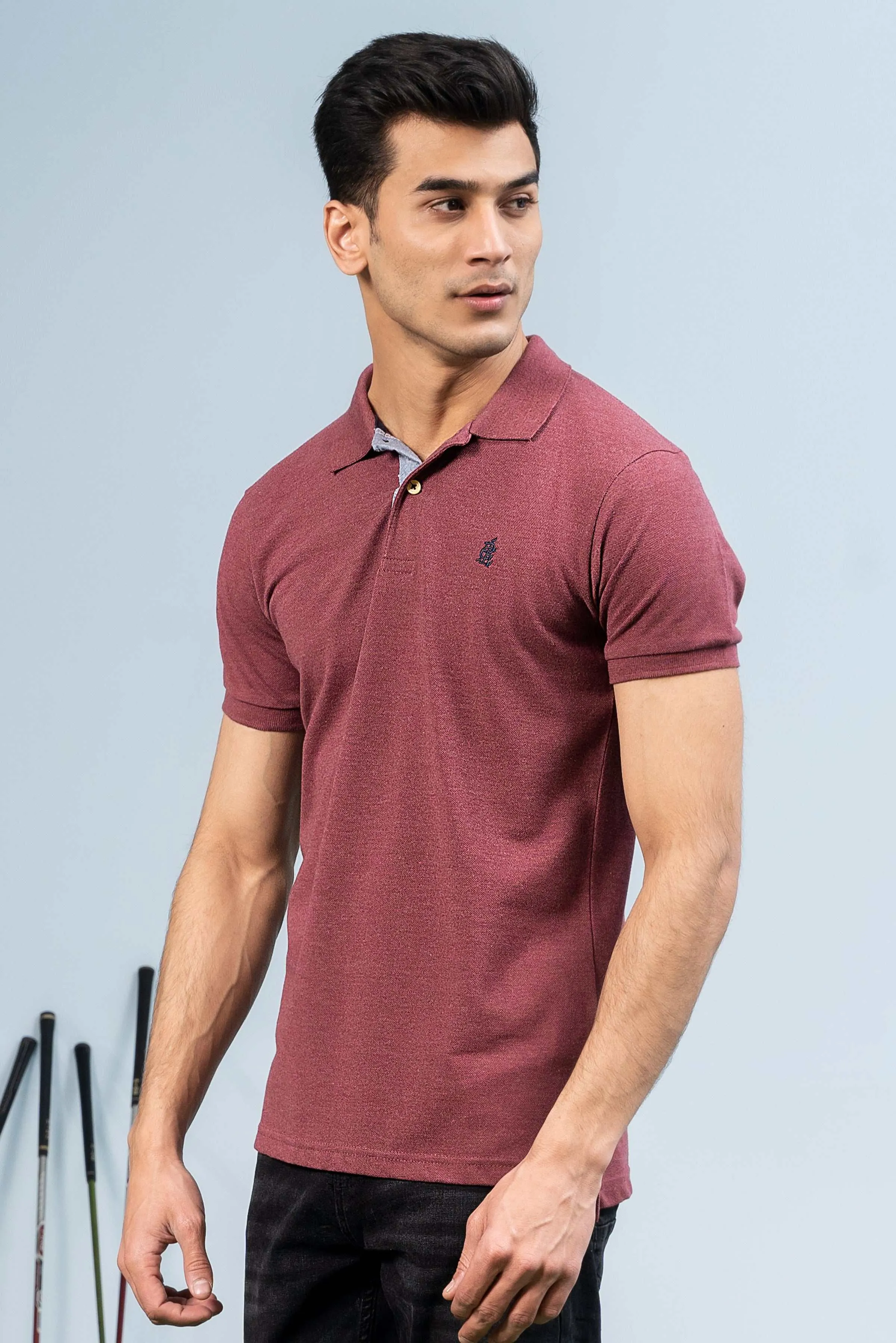 CLASSIC POLO MAROON