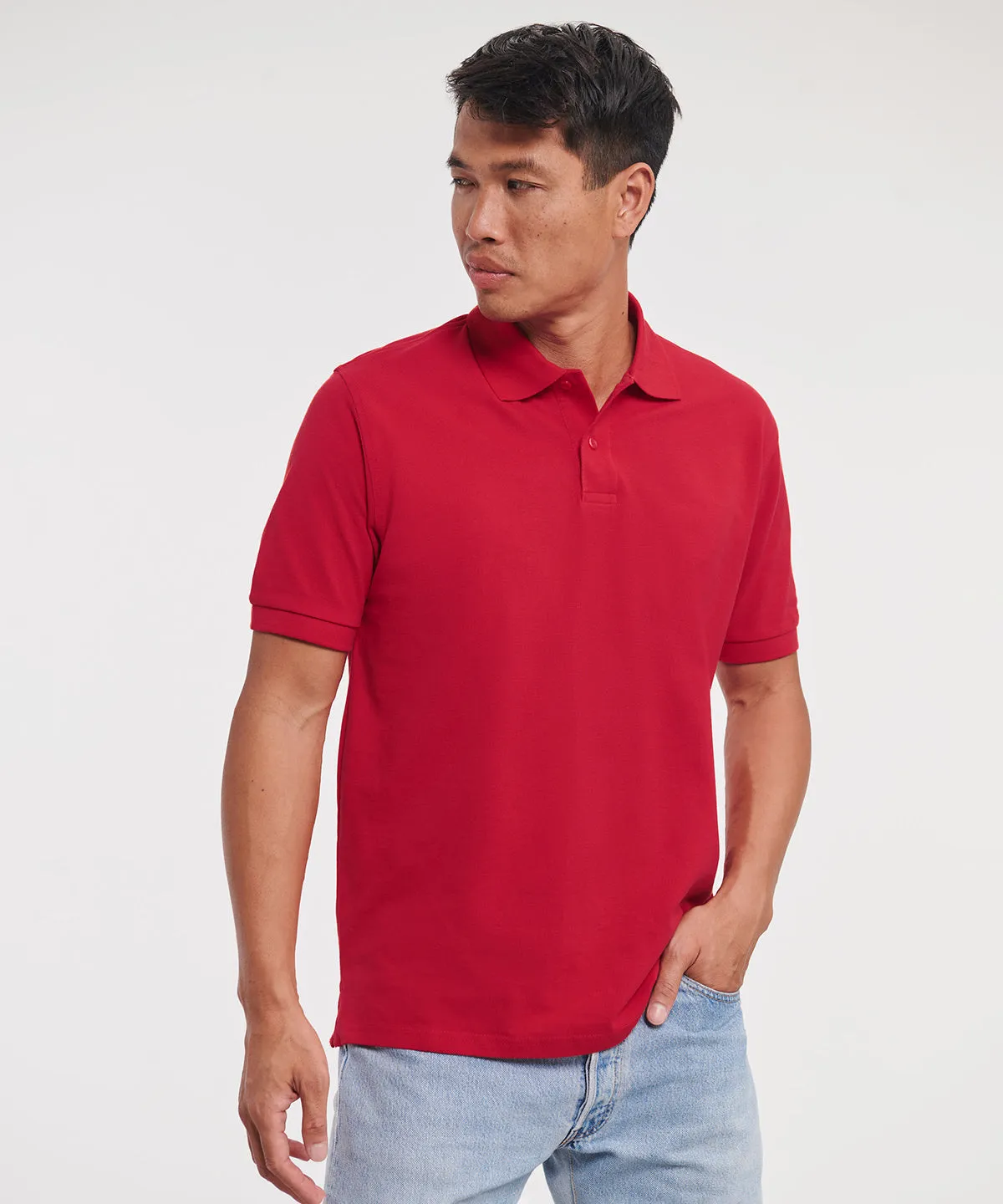 Classic Red - Classic cotton piqué polo