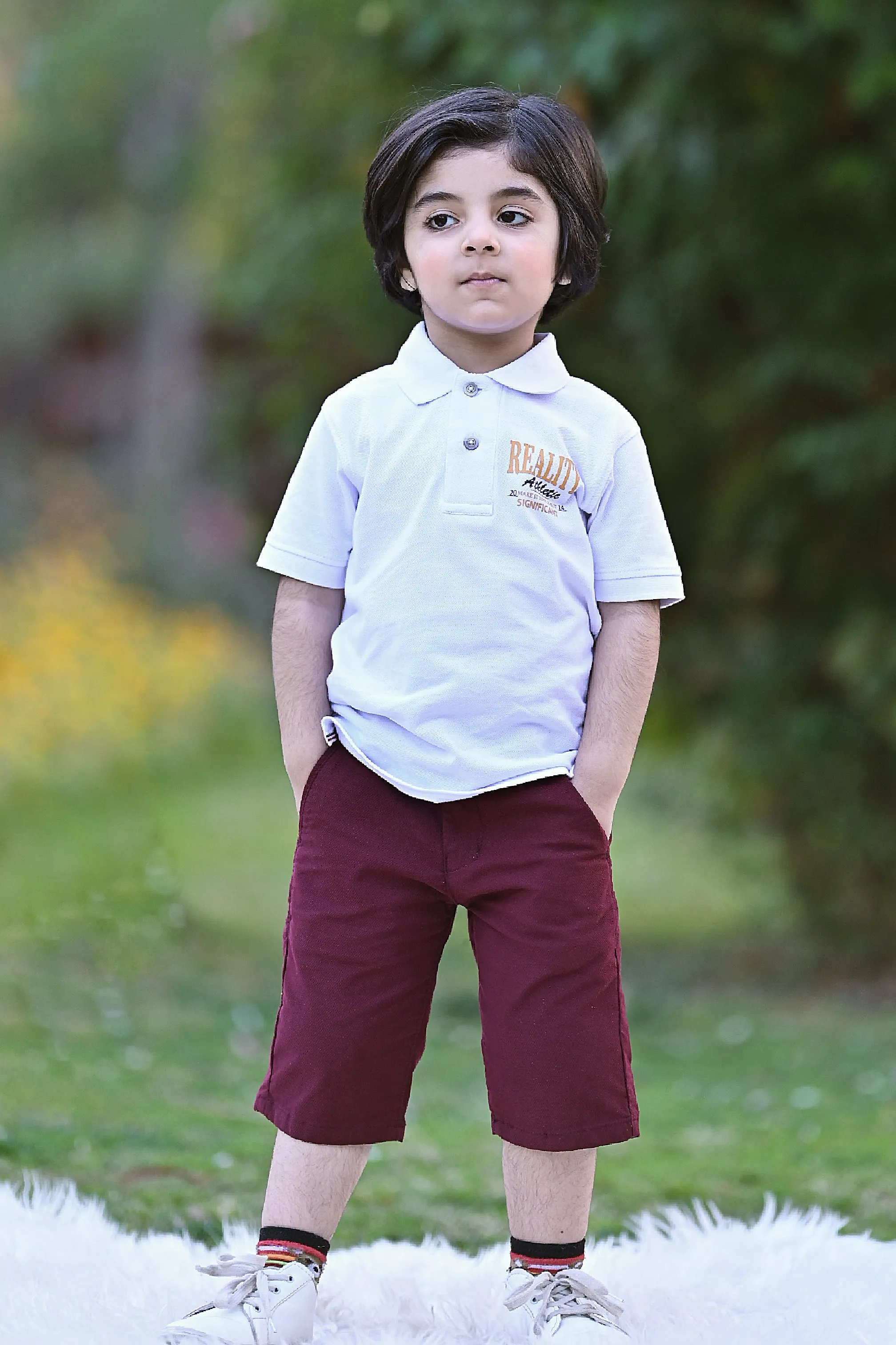 Classic White Polo