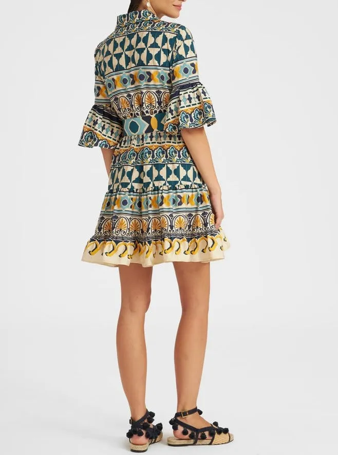 Flared Sleeve Summer Light Dress