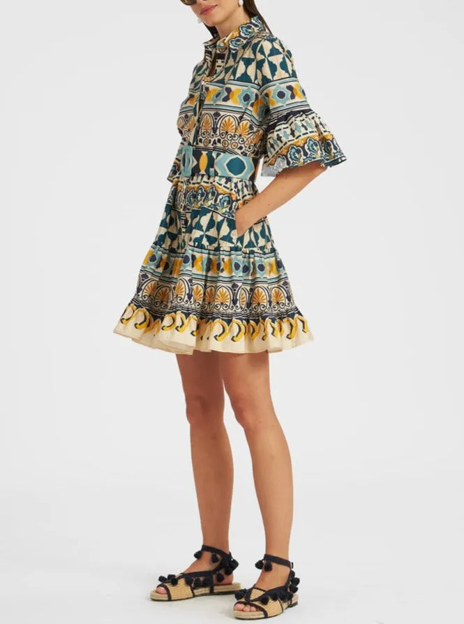 Flared Sleeve Summer Light Dress