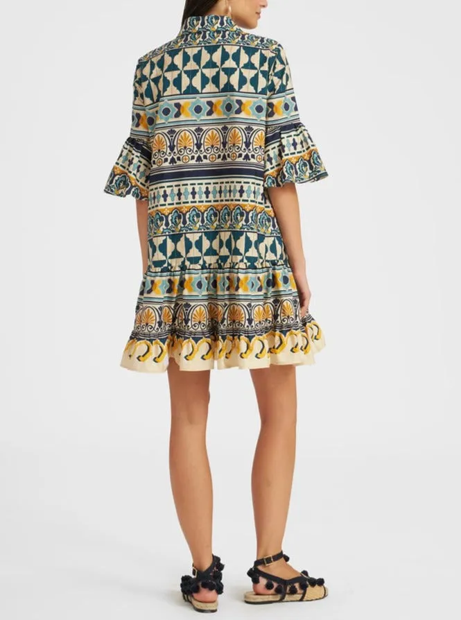 Flared Sleeve Summer Light Dress