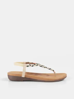 Flat Sling Back Sandals