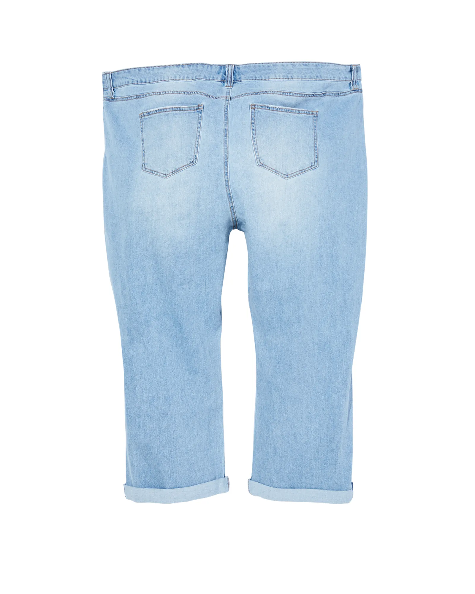 Irving Straight Ankle Jean | Light Wash