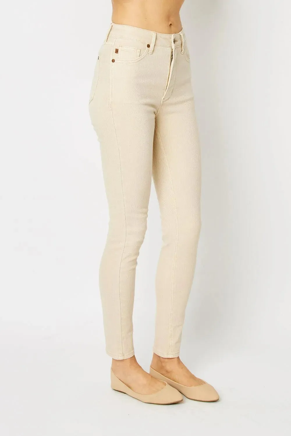 Judy Blue Garment Dyed Tummy Control Skinny Jeans