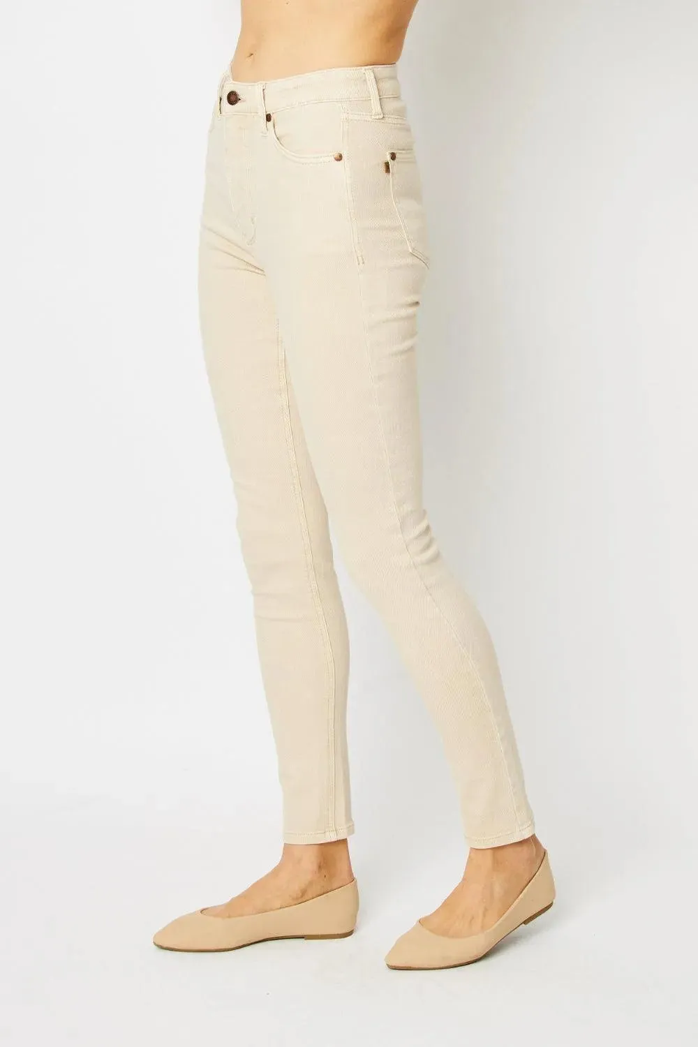 Judy Blue Garment Dyed Tummy Control Skinny Jeans