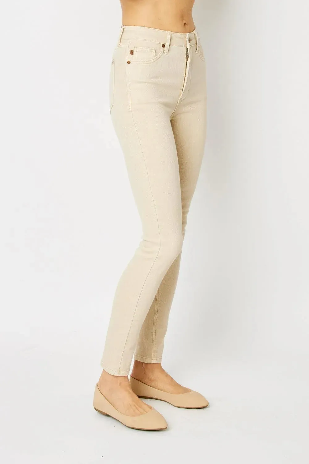 Judy Blue Garment Dyed Tummy Control Skinny Jeans