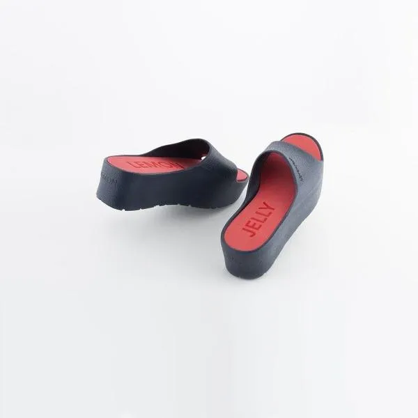 Lemon Jelly Platform Slides in Navy