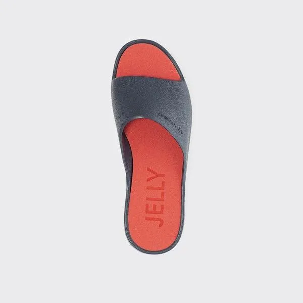 Lemon Jelly Platform Slides in Navy