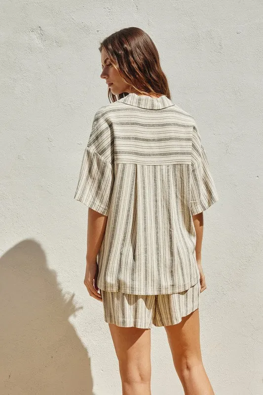 Levvy Stripe Shorts