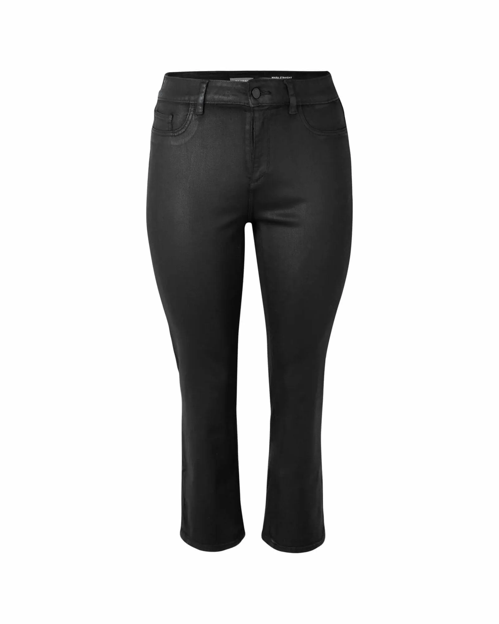 Mara Straight | Black Coated