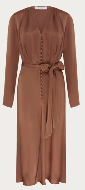 Meryl Dress Light Brown