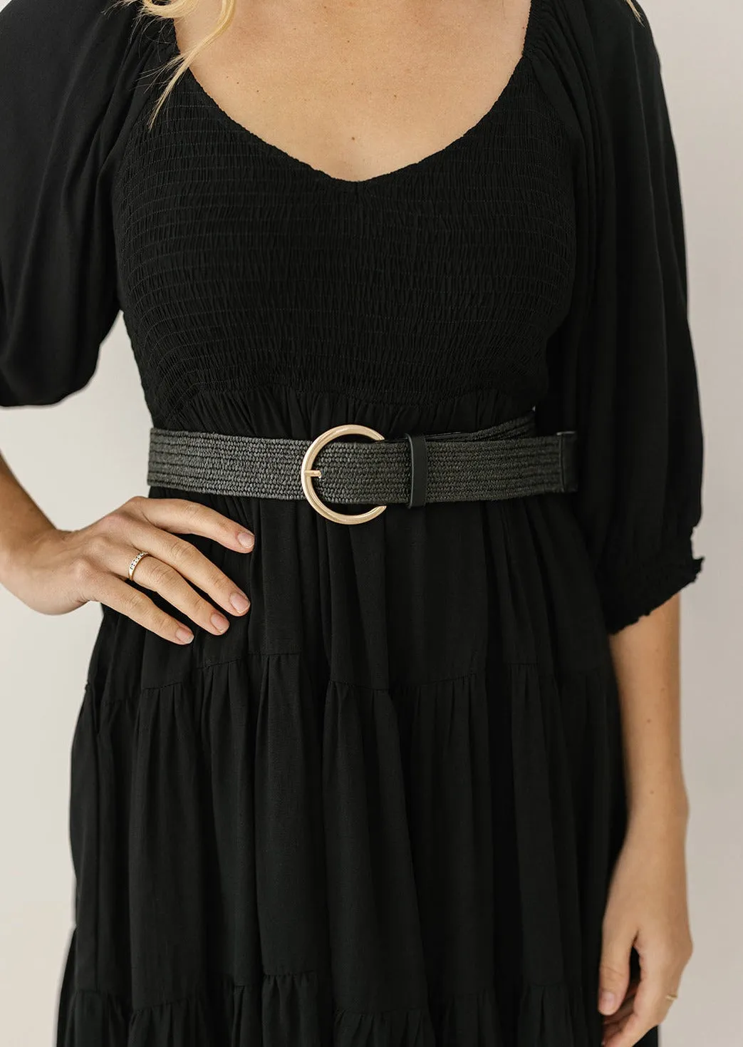 Molly Belt in Black