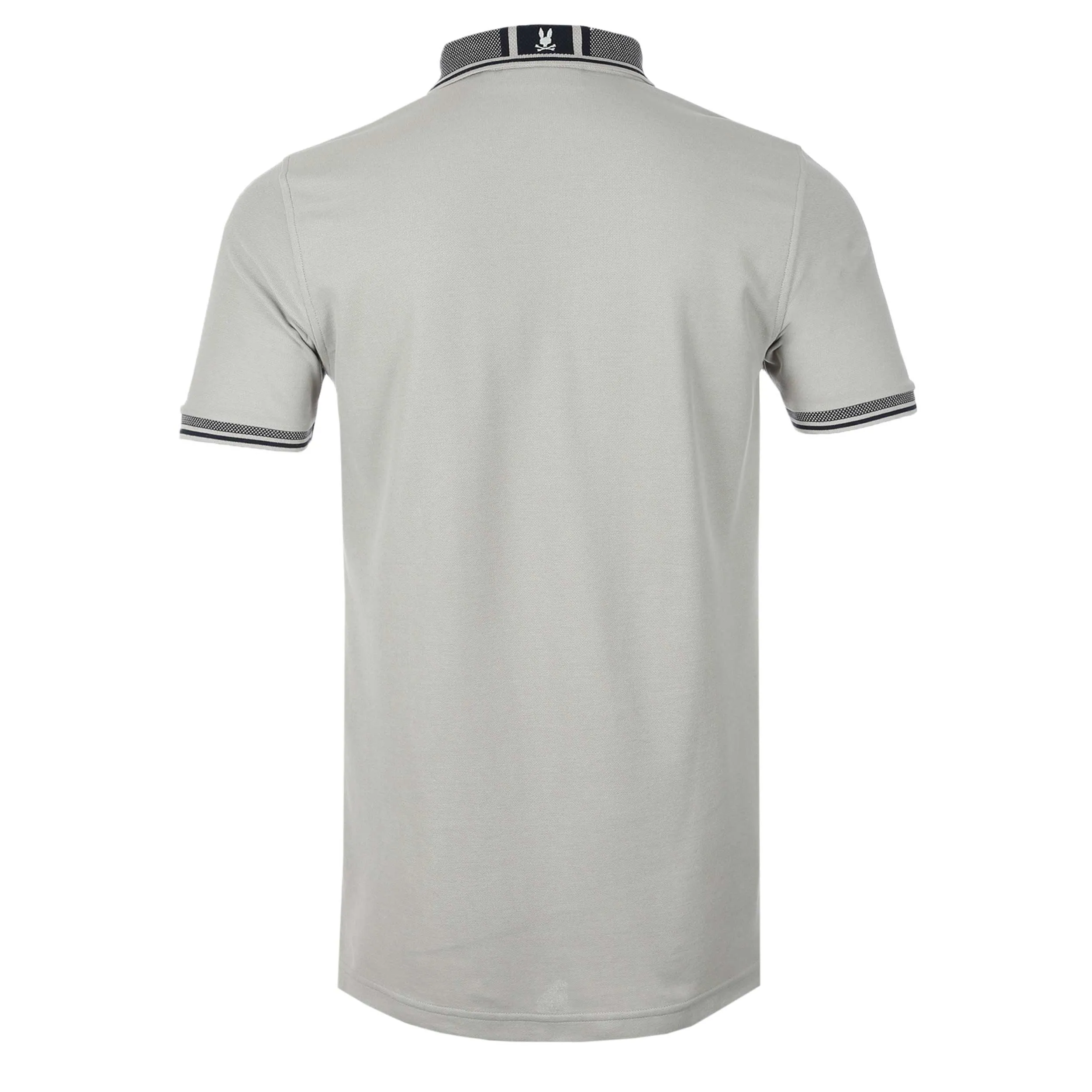 Psycho Bunny The Bradford Pique Polo Shirt in Oyster