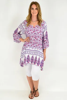 Relaxed Ruby Tunic Top