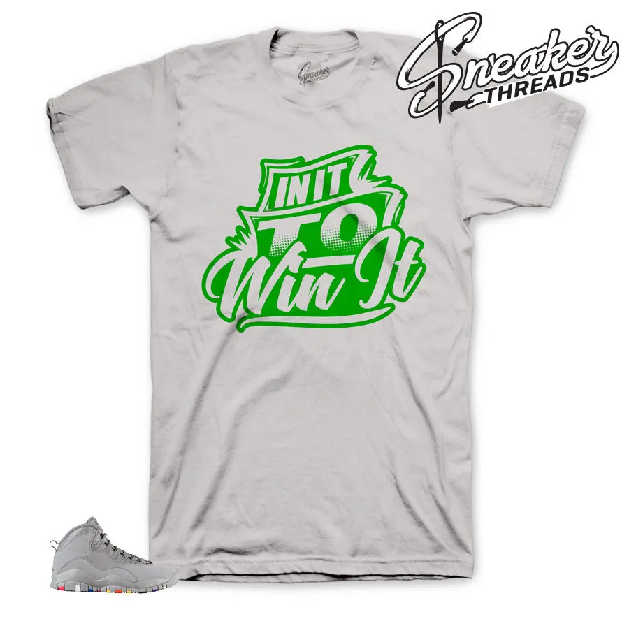 Retro 10 Cool Grey Win It Shirt