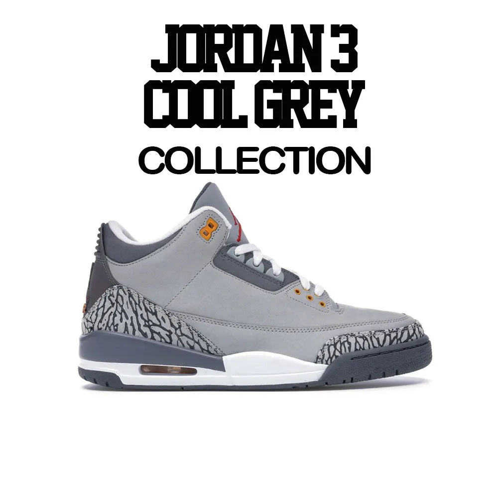 Retro 3 Cool Grey Box Of Sneakers Shirt