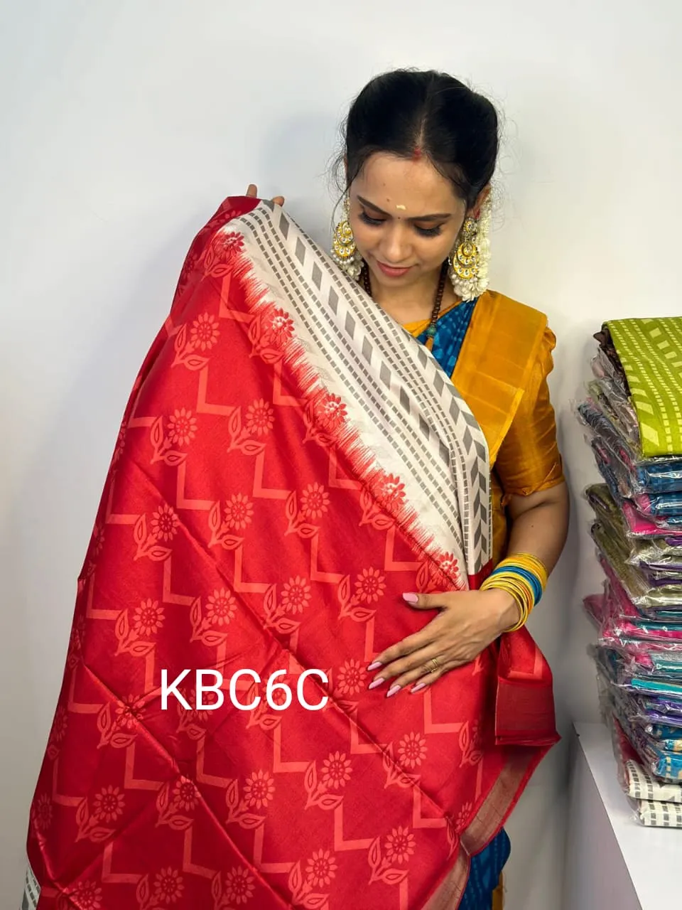 Soft cotton saree