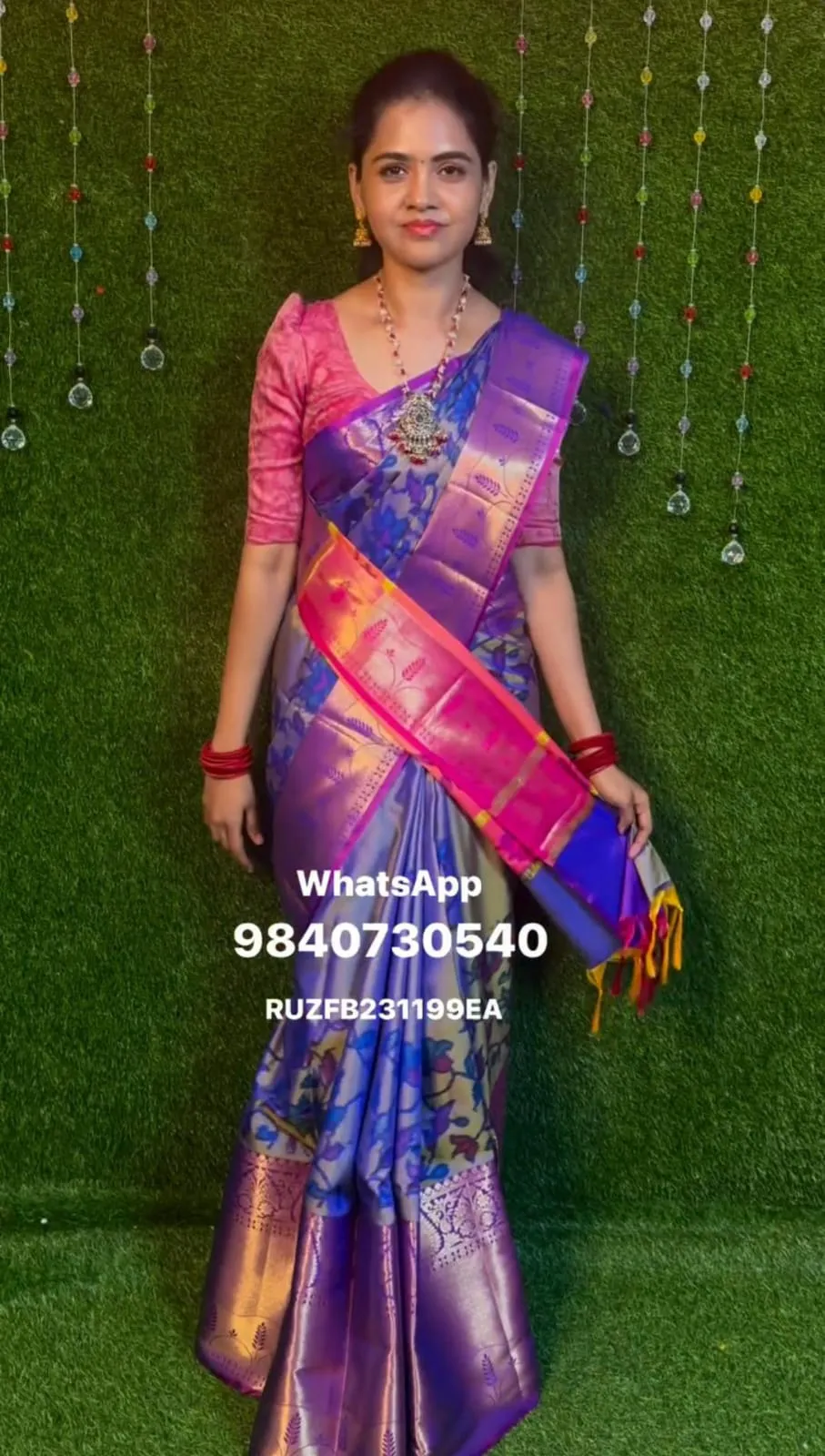 Soft silk saree 🥰