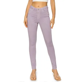 Soft Stretchy High Rise The Everyday Skinny Jeans - Light Lilac