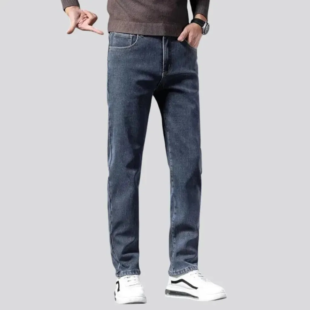 Soft stretchy men's jeans