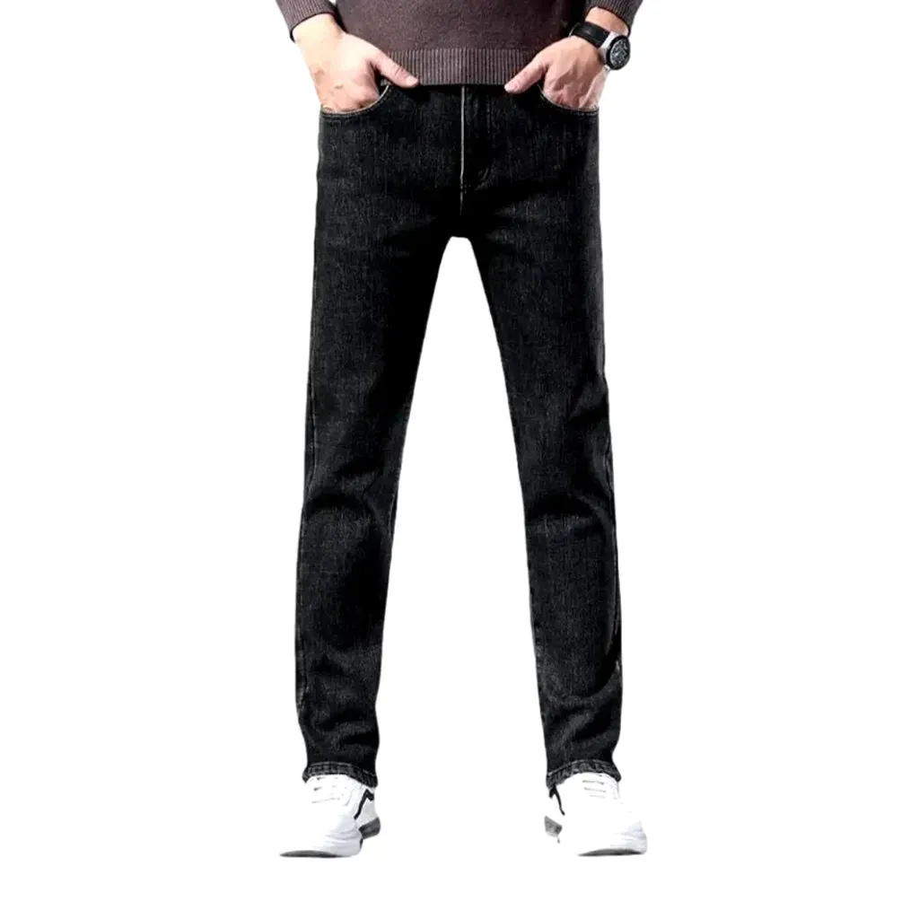 Soft stretchy men's jeans