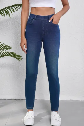 Straight Leg Stretchy Jeans