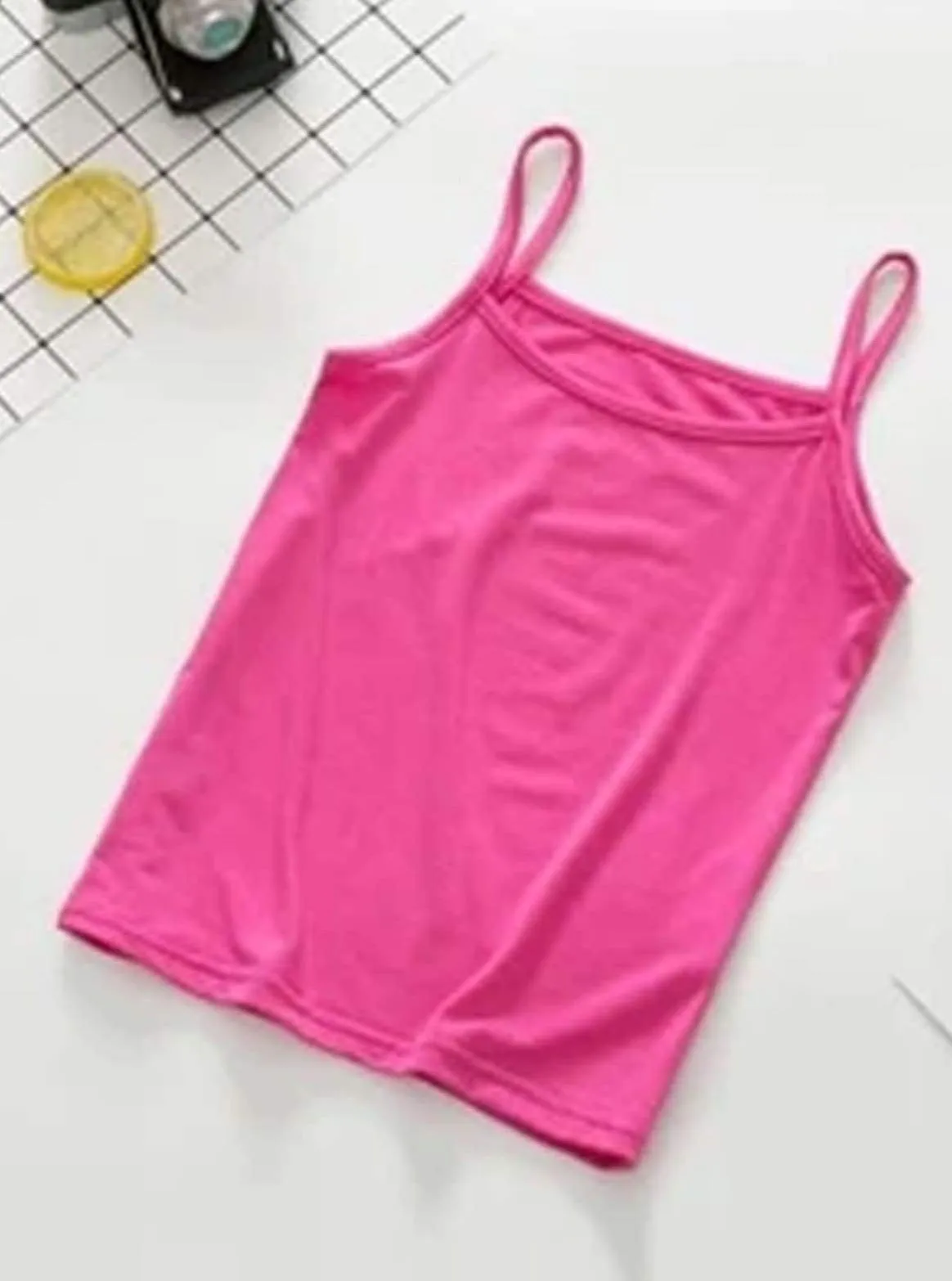 Sure Choice Solid Camisole Tank Top