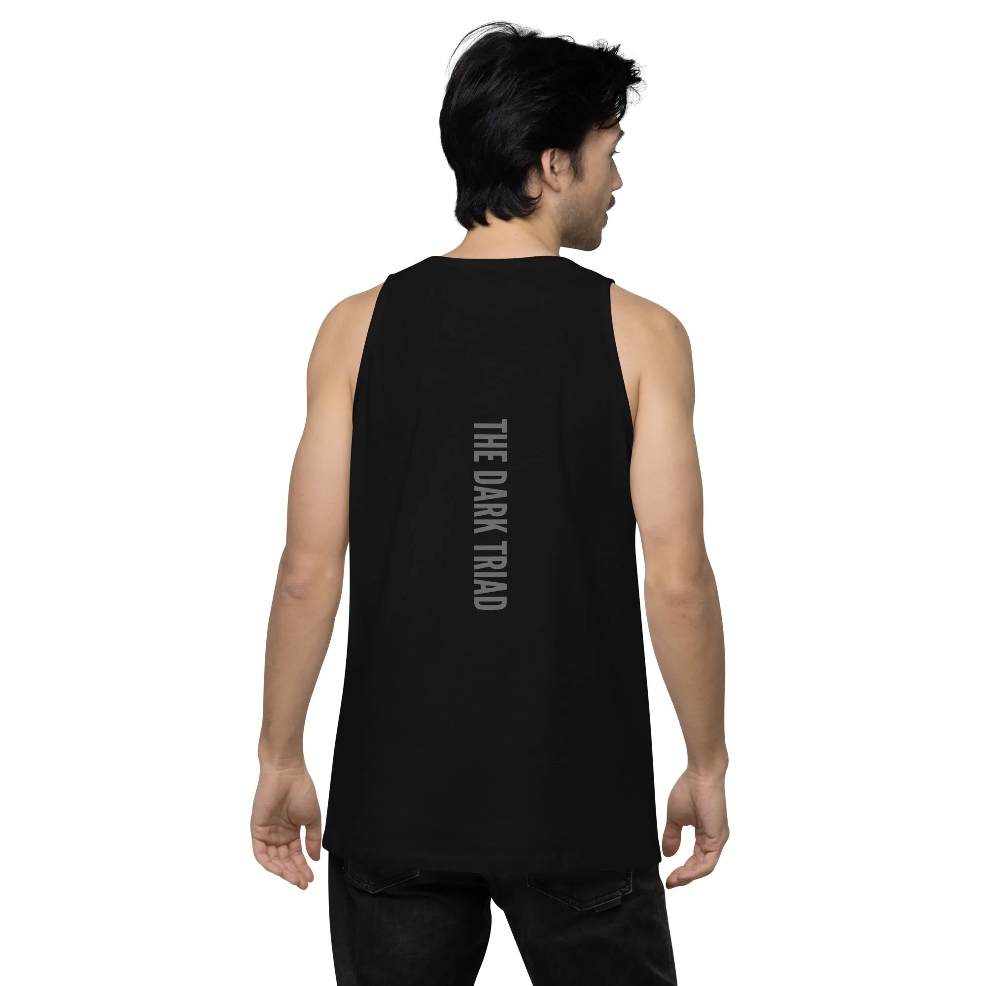 THE DARK TRIAD: BOUNDARY ISSUES Men’s Premium Tattoo Tank Top