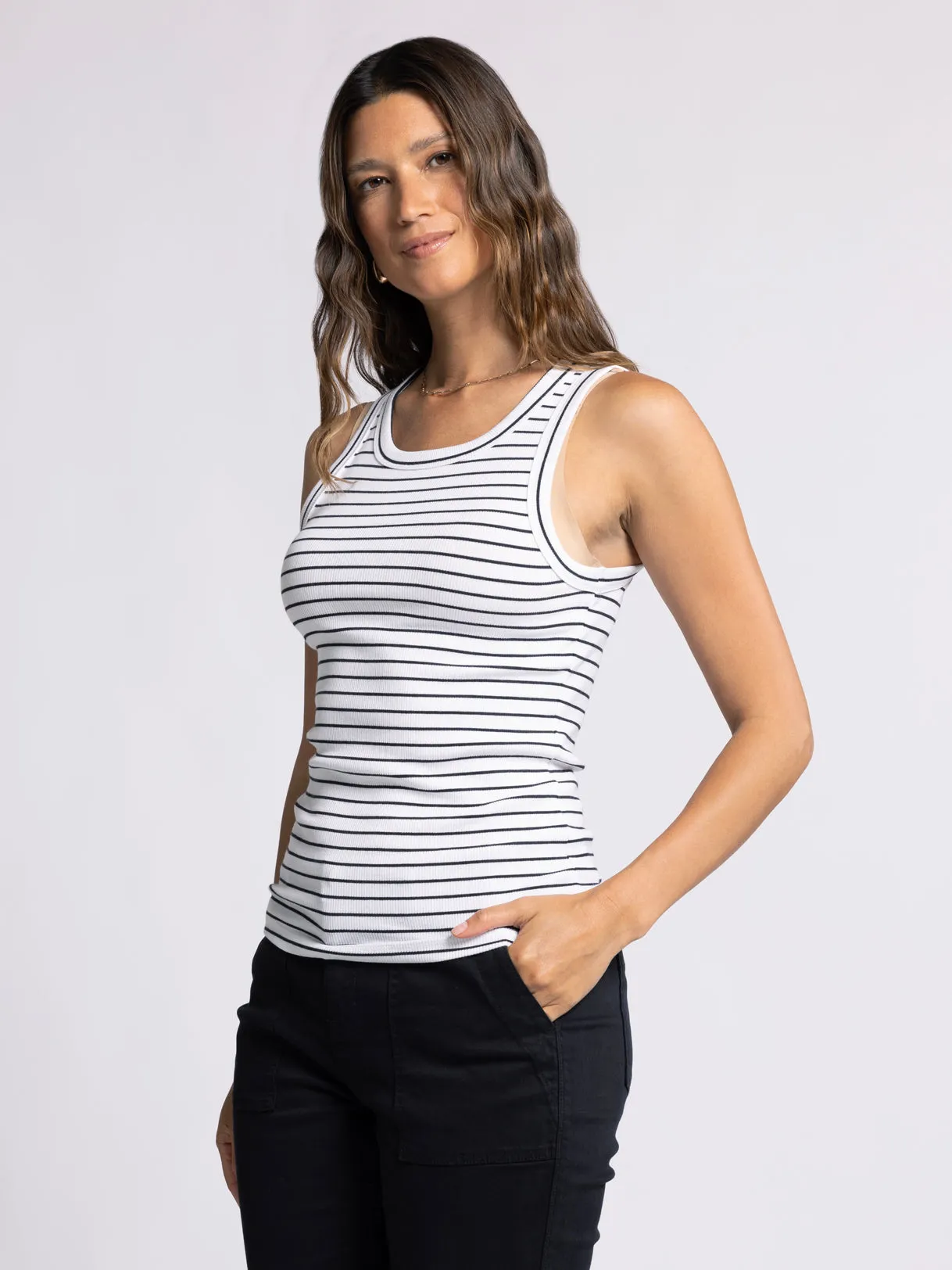 The Edlin Ribbed Tank