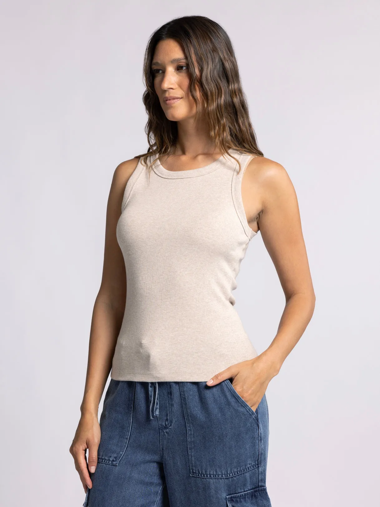 The Edlin Ribbed Tank