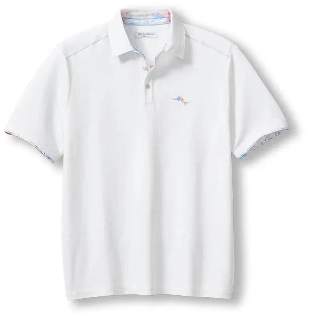 Tommy Bahama Mens IslandZone Five O'Clock  Short Sleeve Polo