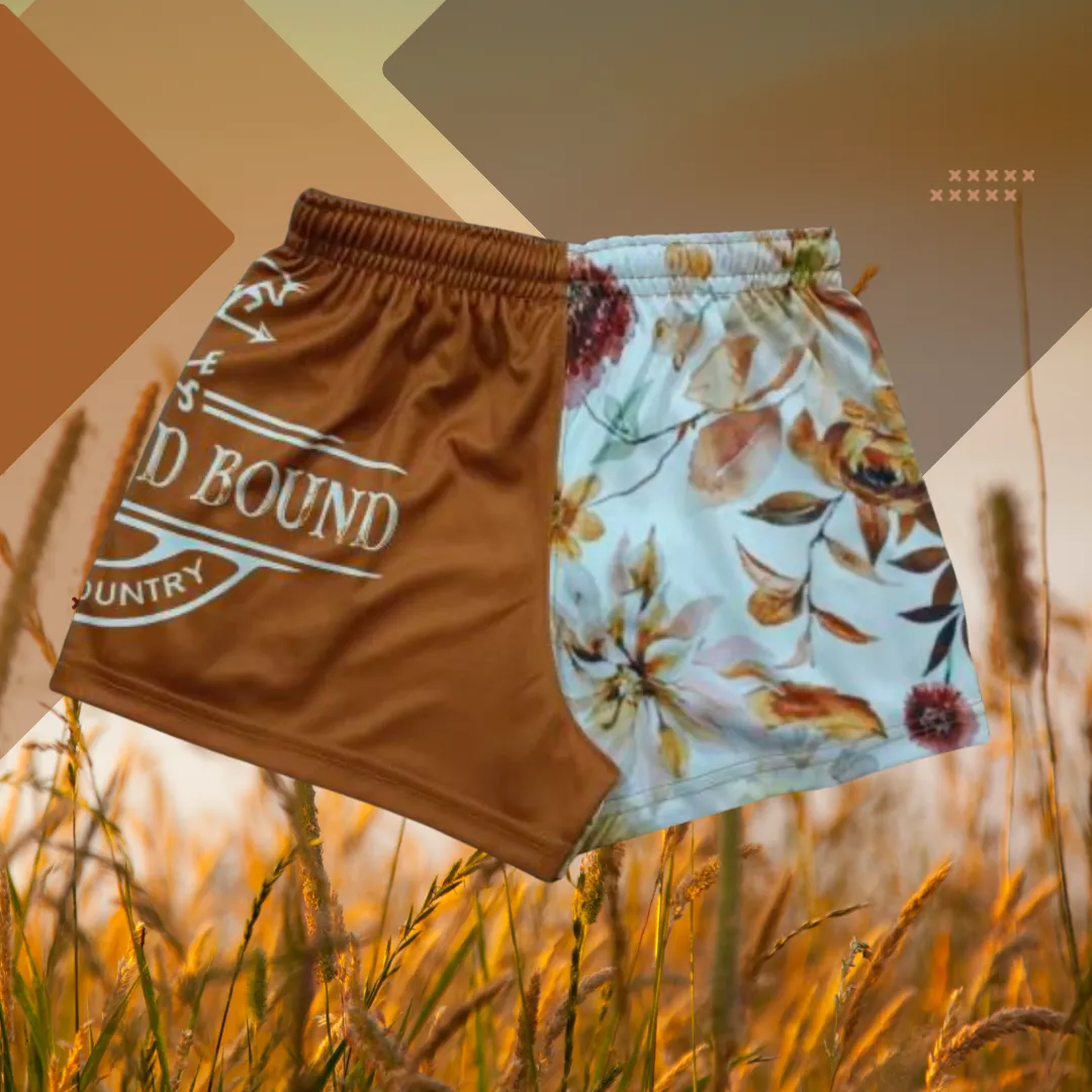 Wildflower - Soft Footy Shorts