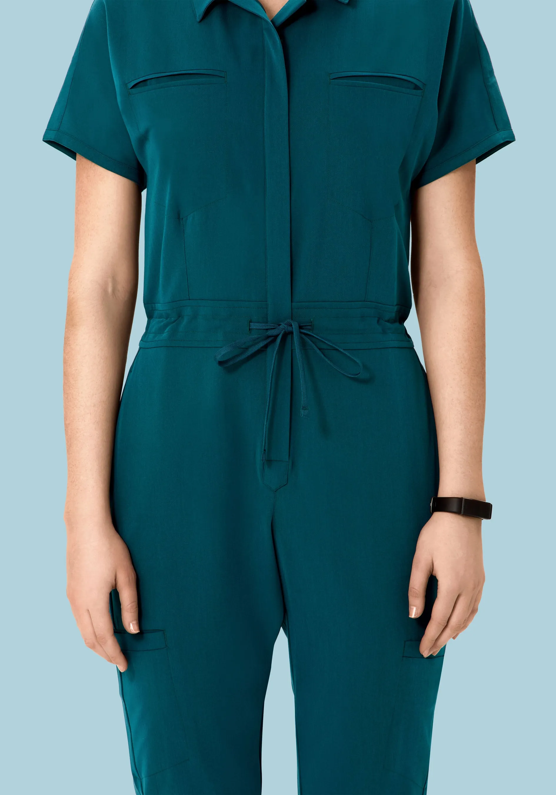 Women's Jumpsuit Caribbean Blue